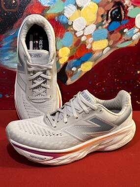 New Balance Women's Fresh Foam X 1080 v14 Grey Matter Silver Metallic W1080G14